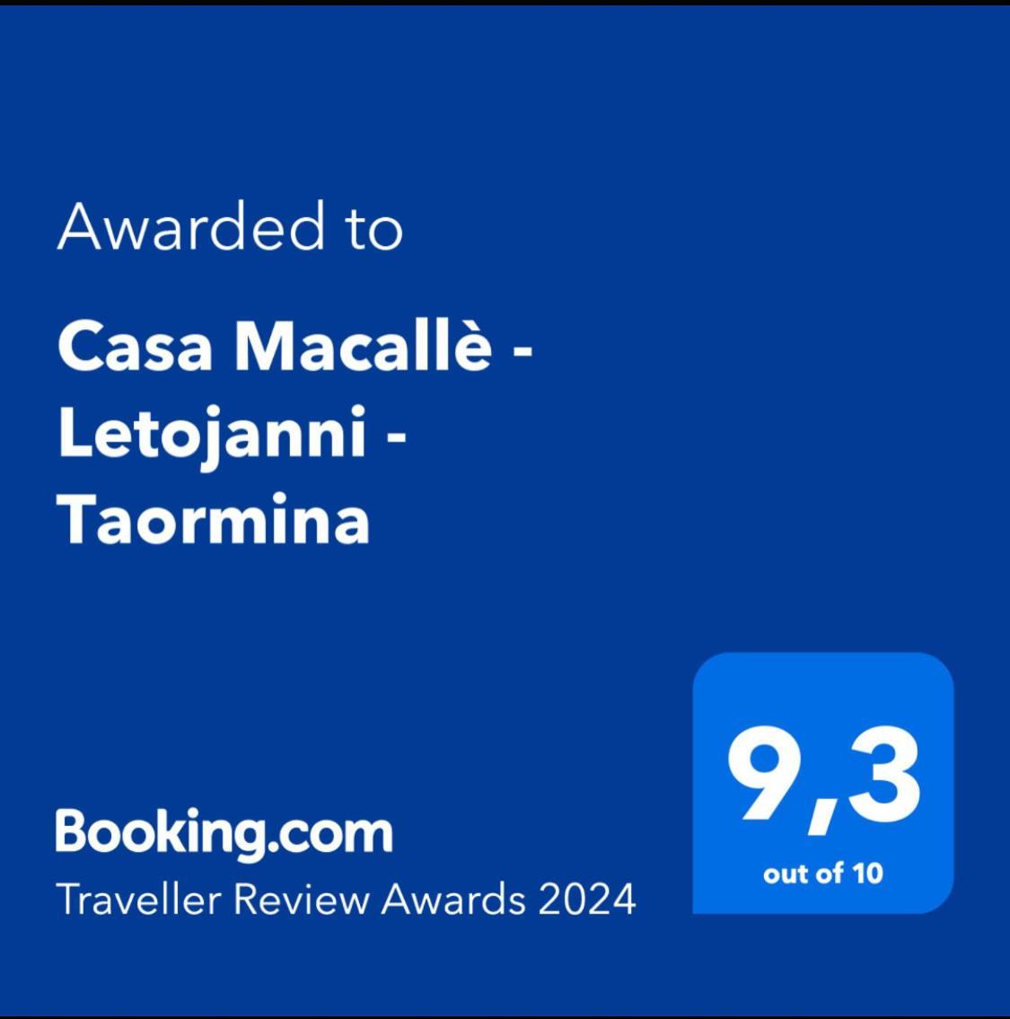 Casa Macalle - Letojanni - Taormina 외부 사진